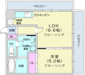 環状通東駅 徒歩4分 2階の物件間取画像